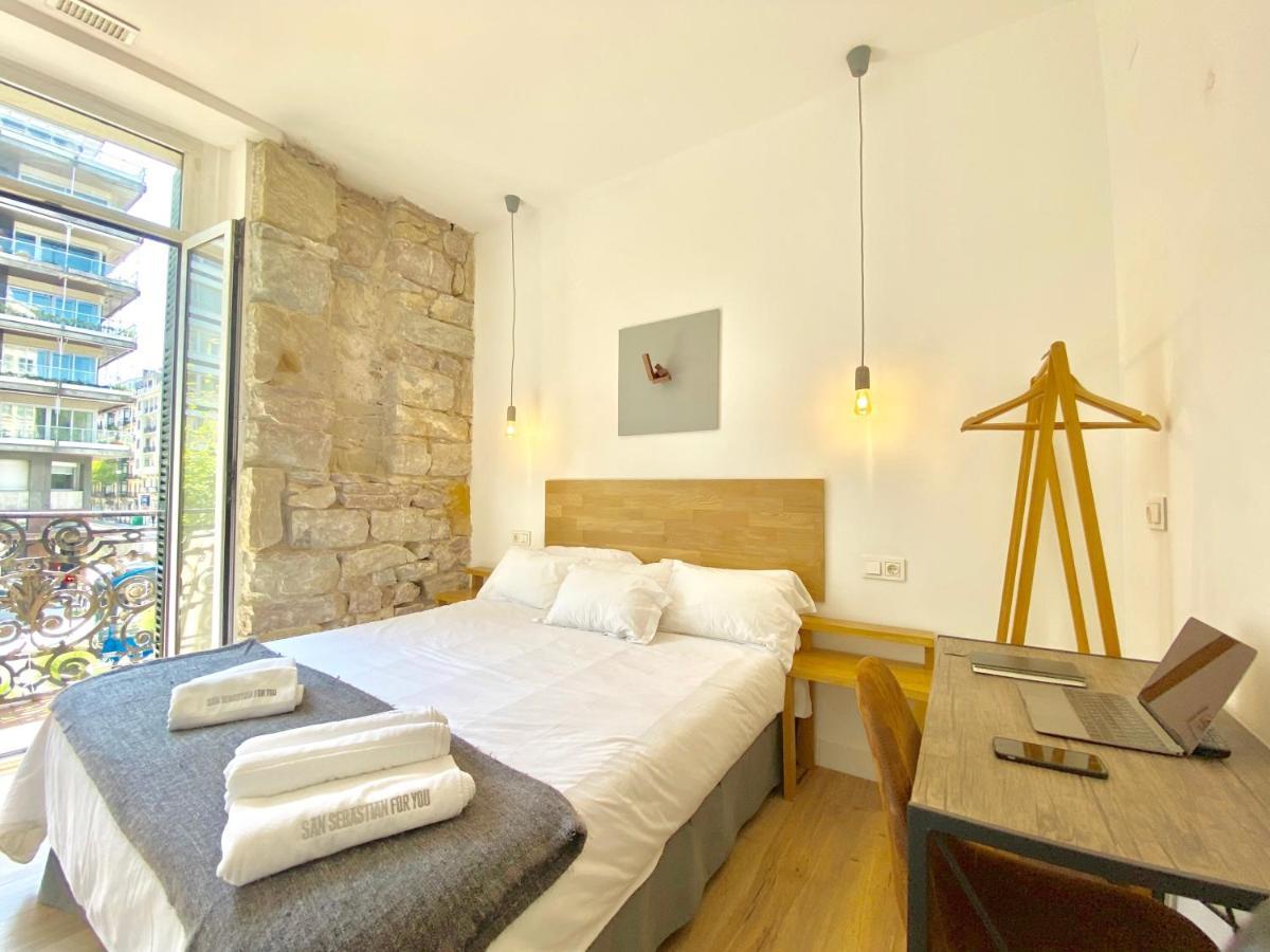 Mirandoalaconcha Rooms San Sebastián Eksteriør bilde