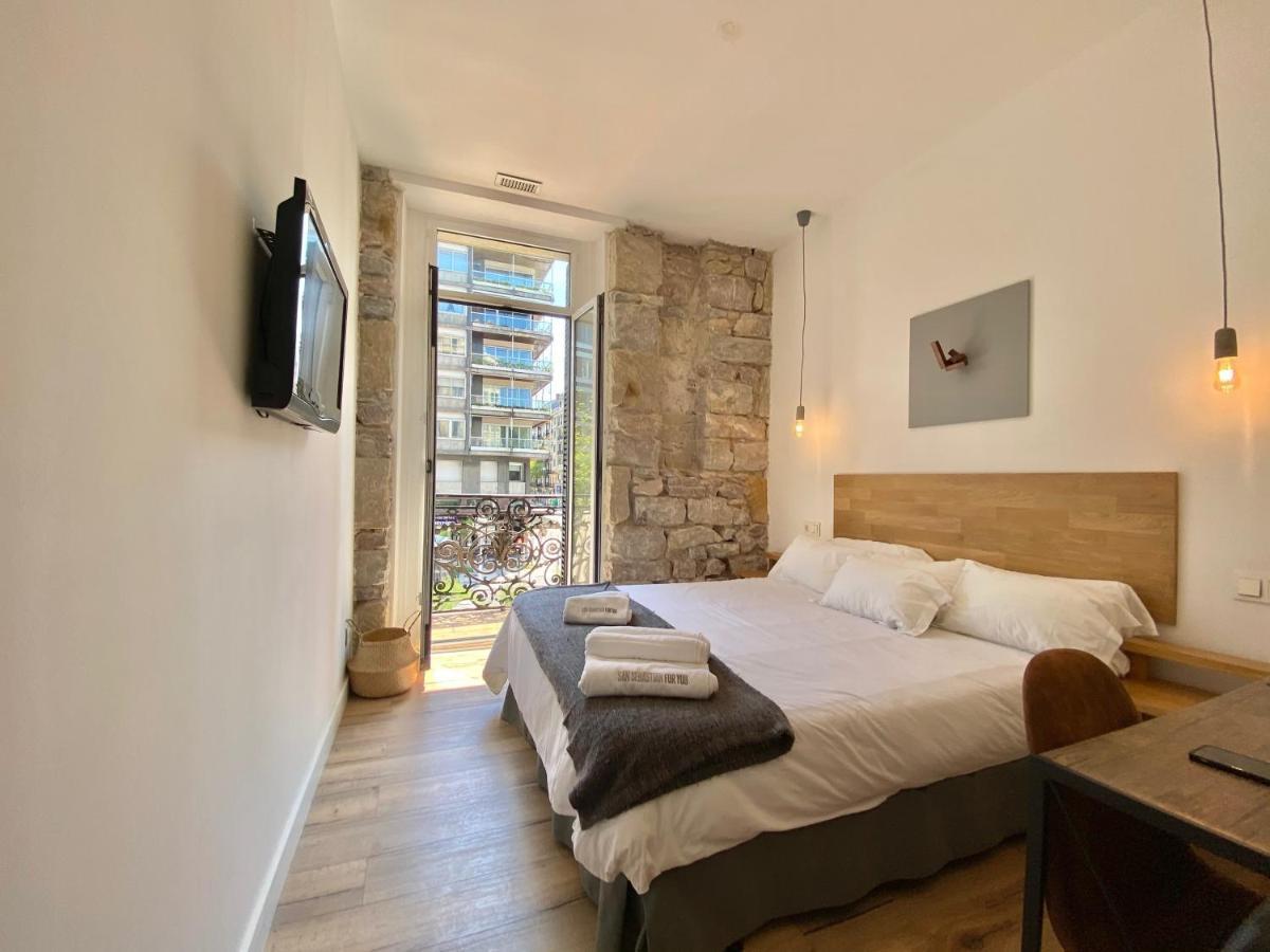 Mirandoalaconcha Rooms San Sebastián Eksteriør bilde