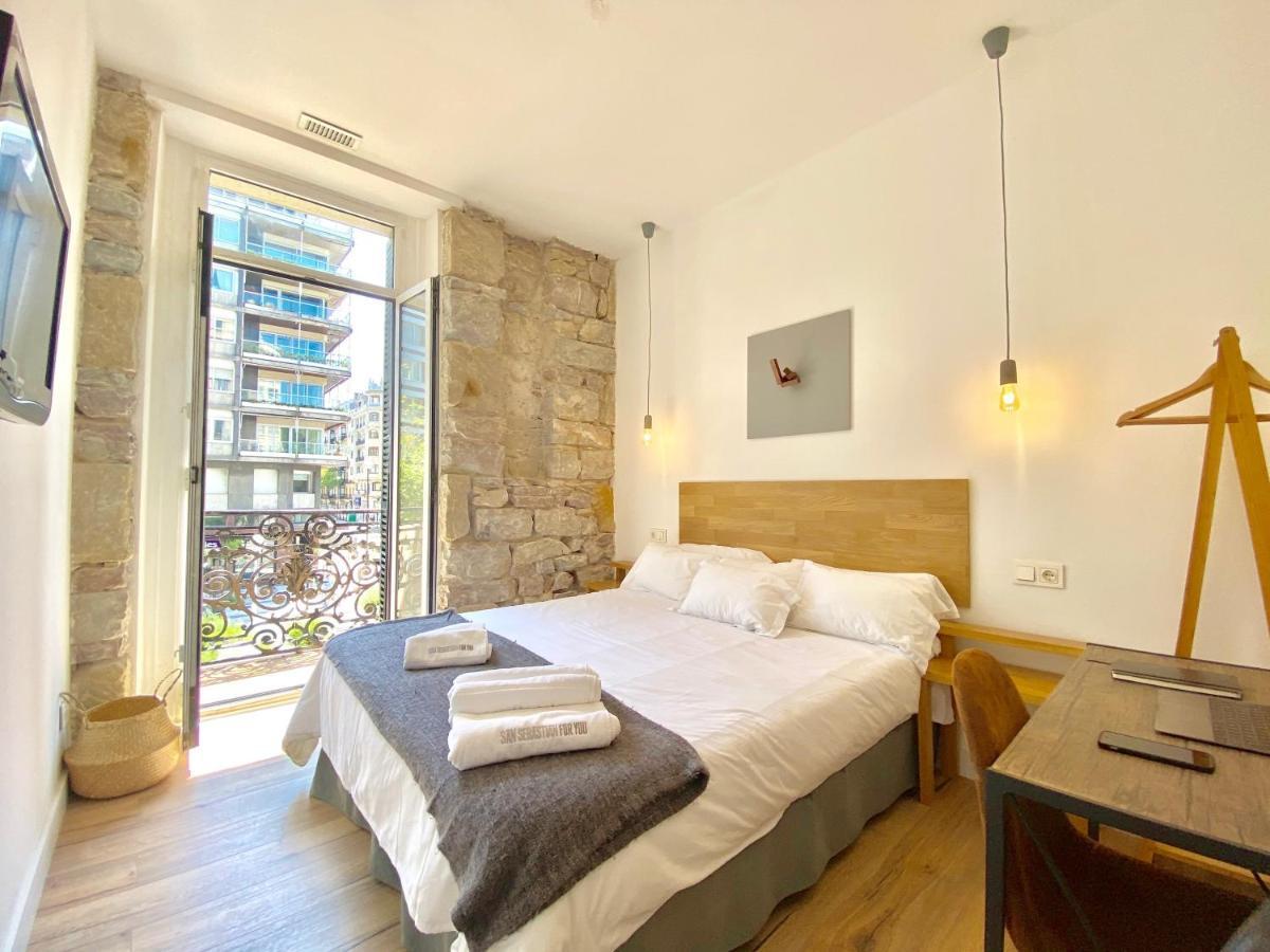 Mirandoalaconcha Rooms San Sebastián Eksteriør bilde