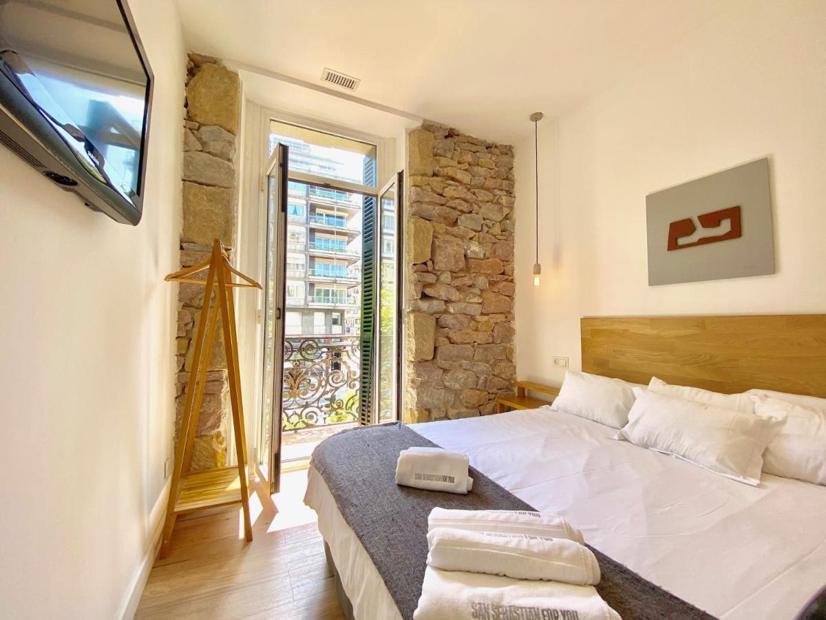 Mirandoalaconcha Rooms San Sebastián Eksteriør bilde